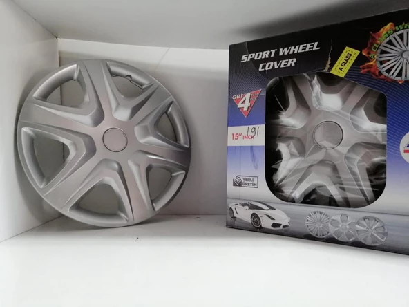 WHEELL COVER JANT KAPAĞI RENKLİ 15'' TAKIM (4 ADET) A191 ürün görseli 1