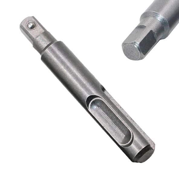 Nt Tools 1/4" Sds Saplı Lokma Adaptörü 65 mm Çelik Matkap Ucu (NCSLA14) ürün görseli 1