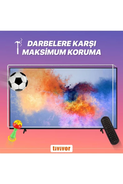 TIVIVOR  Vestel 48fa8200 Ekran Koruma Paneli - Resim 4