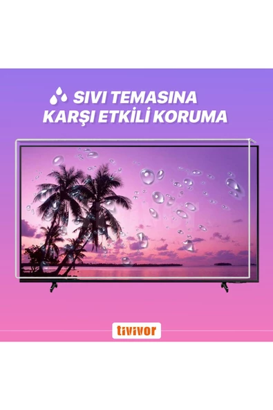 TIVIVOR  Vestel 48fb5000 Ekran Koruma Paneli - Resim 5