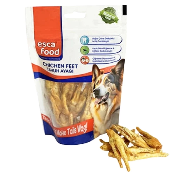 Esca Tavuk Ayak Köpek Ödülü 100 Gr. ürün görseli 1