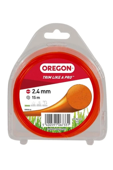 Oregon 69-380-RD Kırmızı Misina Misinesi  2.7mm x 15 m ürün görseli 1