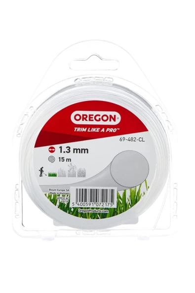 Oregon 69-482-CL Beyaz Misina Misine 1.3mm x 15m ürün görseli 1