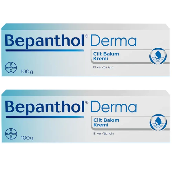 Bepanthol Derma Cilt Bakım Kremi 100 gr 2 ADET ürün görseli 1