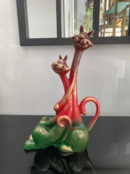 Aşık Kediler biblo - Resim 10