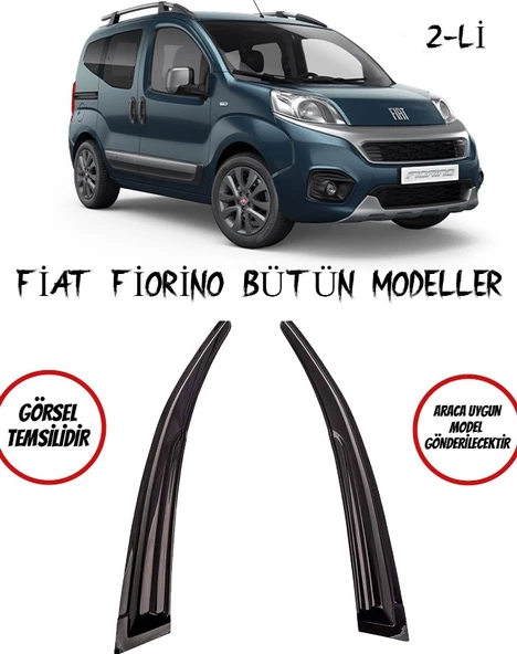 Fiat Fiorino Cam Rüzgarlığı 2li ürün görseli 1