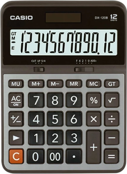 Casio DX-120B Masaüstü 12 Hane Hesap Makinesi ürün görseli 1