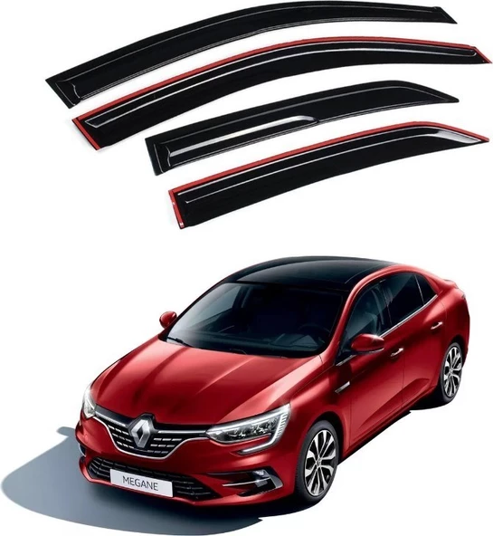 Renault Megane 4 Sedan Cam Rüzgarlığı 4lü ürün görseli 1