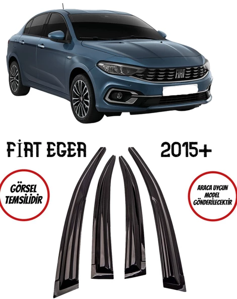 Fiat Egea Cam Rüzgarlığı 4lü 2015-2020 ürün görseli 1