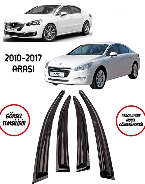Peugeot 508 Cam Rüzgarlığı 4lü ürün görseli 1
