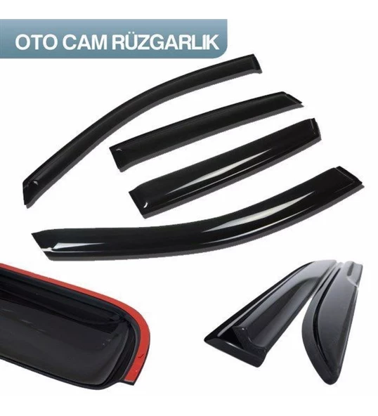 Renault 19 Cam Rüzgarlığı 4lü - Resim 2