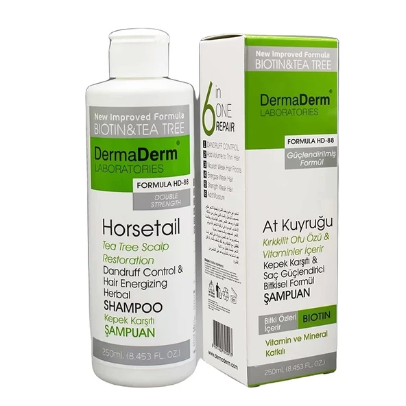 Dermaderm At Kuyruğu Şampuan - 250 ml ürün görseli 1