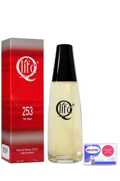Qlife Erkek Parfümü 50 ml No:253 Lacoste Red ürün görseli 1