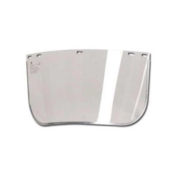 Yüz Göz Koruyucu Vizör Şeffaf Koruyucu Maske Siperlik Camı 20x40 cm ürün görseli 1