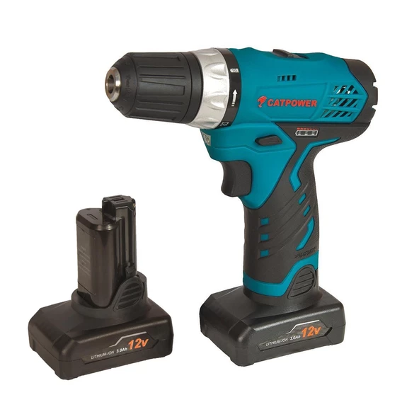 Catpower 5110 Çift Akülü Matkap Vidalama 12V 3000mAh Li-İon ürün görseli 1