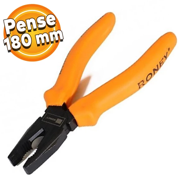 Roney R08030180 Kombine Pense Turuncu 180 mm ürün görseli 1