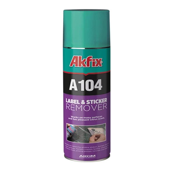 Akfix A104 Etiket Sökücü Mastik Yapışkan Sökücü Sprey 200 ml ürün görseli 1