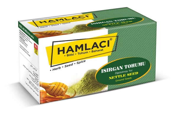Hamlacı Öğütülmüş Isırgan Tohumu 20 Şase ürün görseli 1