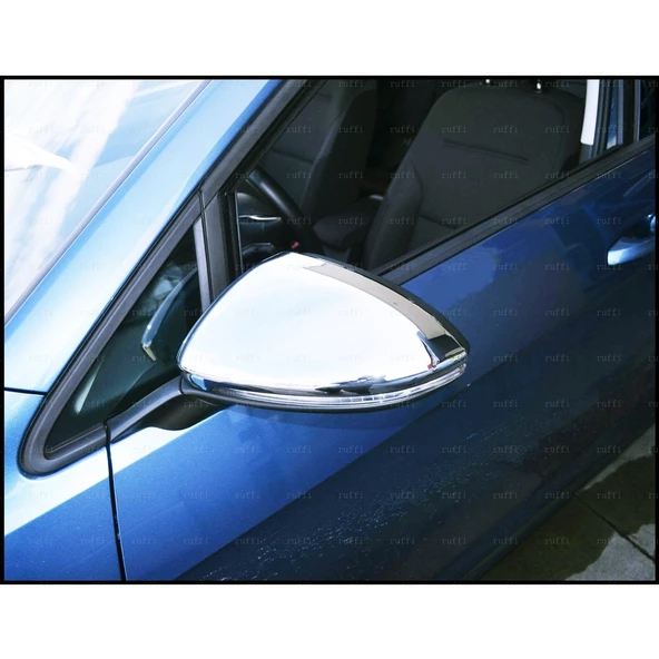 VW Touran Krom Ayna Kapağı 2 parça 2015 Ve Üzeri Paslanmaz Çelik ürün görseli 1