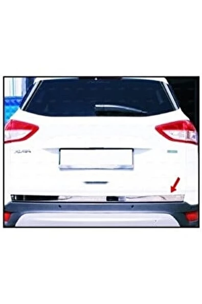 Ford Kuga 2 Krom Alt Bagaj Çıtası 2013-2020 P.Çelik ürün görseli 1