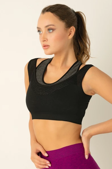 Miorre Seamless Melange Büstiyer - Resim 4