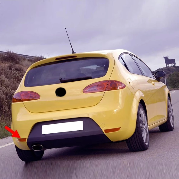 Seat Leon 2 Cupra 2006-2009 Arka Tampon Sol Alt Köşe Reflektörü 1P0945105E ürün görseli 1