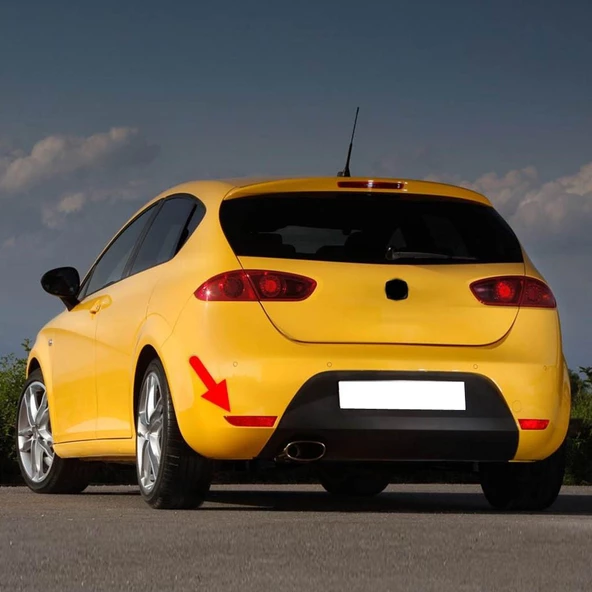 Seat Leon 2 Cupra 2010-2012 Arka Tampon Sol Alt Köşe Reflektörü 1P0945105E ürün görseli 1