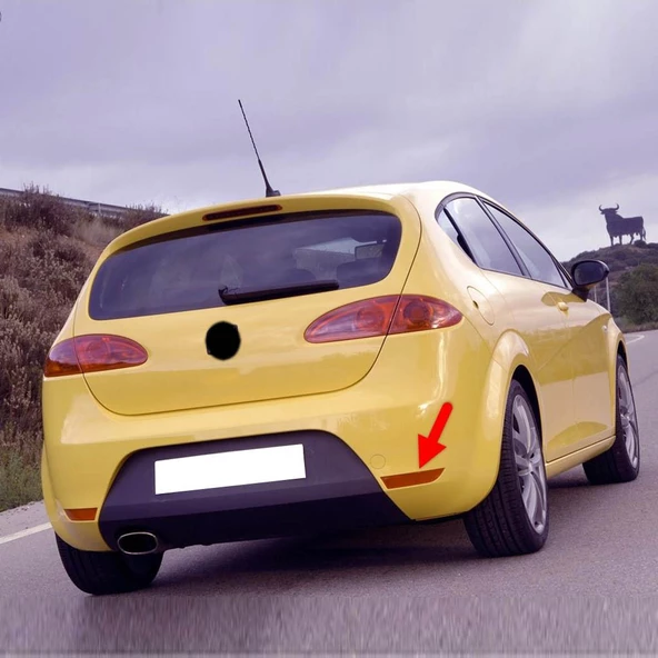 Seat Leon 2 Cupra 2006-2009 Arka Tampon Sağ Alt Köşe Reflektörü 1P0945106E ürün görseli 1