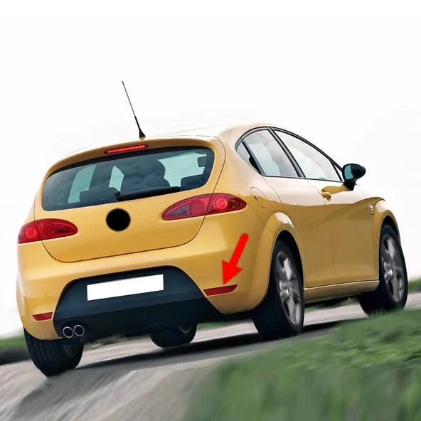 Seat Leon 2 Cupra 2010-2012 Arka Tampon Sağ Alt Köşe Reflektörü 1P0945106E ürün görseli 1
