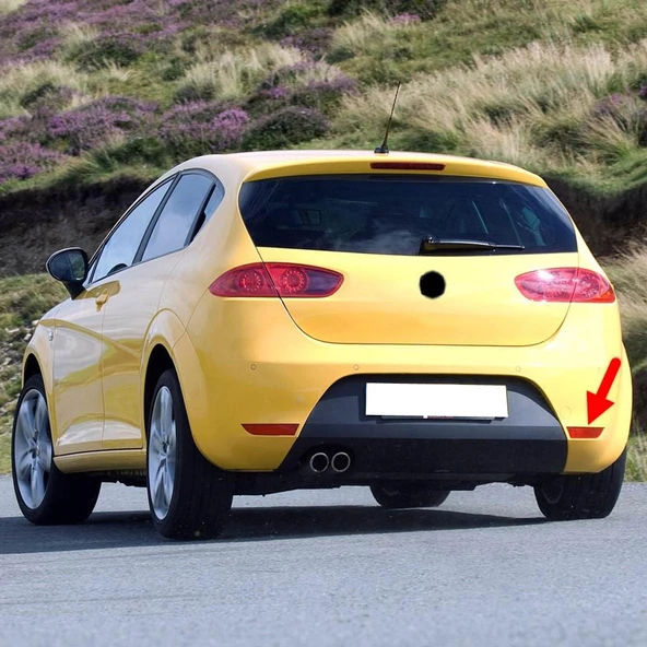 Seat Leon 2 FR 2010-2012 Arka Tampon Sağ Alt Köşe Reflektörü 1P0945106E ürün görseli 1