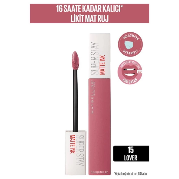 Maybelline Super Stay 15 Lover ürün görseli 1