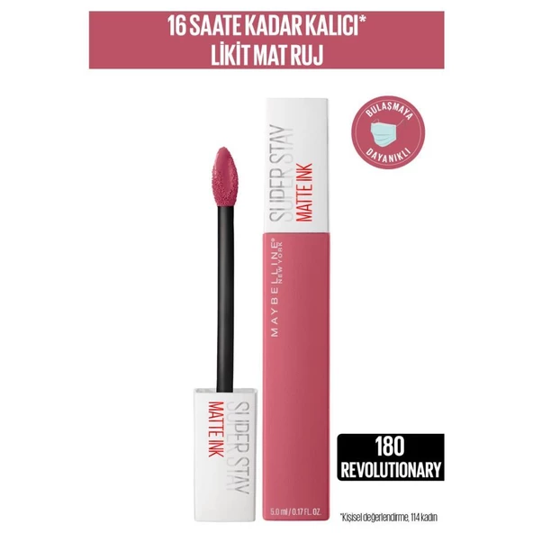 Maybelline Super Stay Matte İnk180 Revolutionary ürün görseli 1