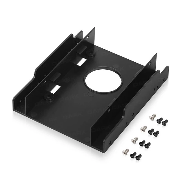 DARK 2 x 2.5 HDD-SSD Çift Yuvalı 3.5 Dönüştürücü DK-AC-DA35X25 ürün görseli 1