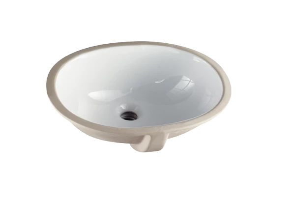 Turkuaz Cerastyle Tezgah Altı Hilton Yapıştırma Lavabo 48x39 cm ürün görseli 1
