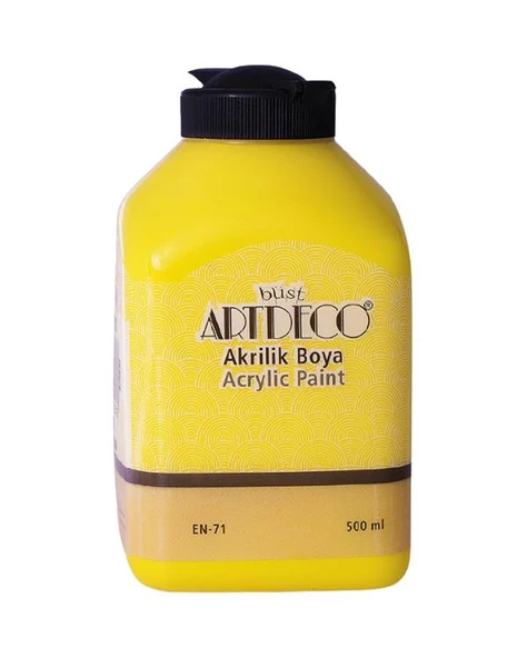 Artdeco Akrilik Boya 500 ml Sarı ürün görseli 1