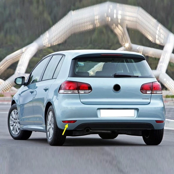 VW Golf 6 2009-2012 Arka Tampon Sol Alt Köşe Reflektör 5K0945105A ürün görseli 1