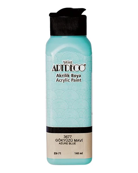 Artdeco Akrilik Boya 140 ml Gökyüzü Mavi ürün görseli 1