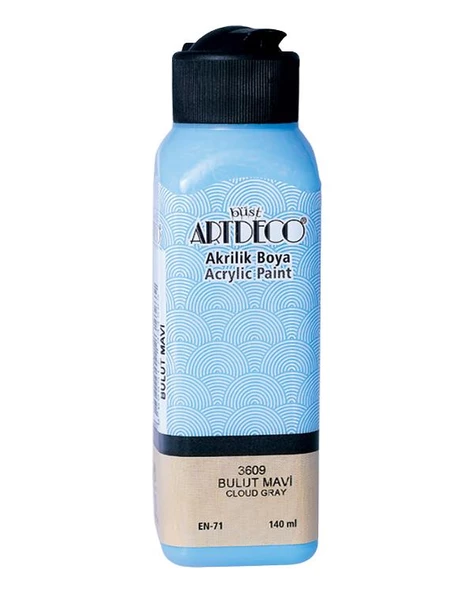 Artdeco Akrilik Boya 140 ml Bulut Mavi ürün görseli 1