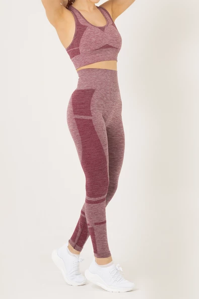 MioFit Active Euphoria Seamless Yüksek Bel Gym Kadın Tayt ürün görseli 1