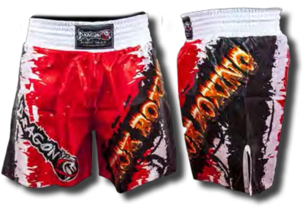 DragonDo KB103 Baskılı Kick Boks Şortu - Resim 3
