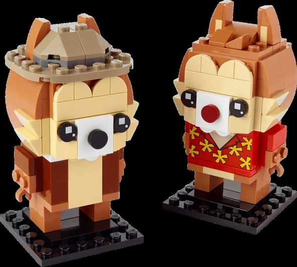 LEGO BrickHeadz 40550 Chip and Dale - Resim 3