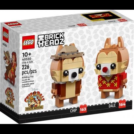 LEGO BrickHeadz 40550 Chip and Dale ürün görseli 1