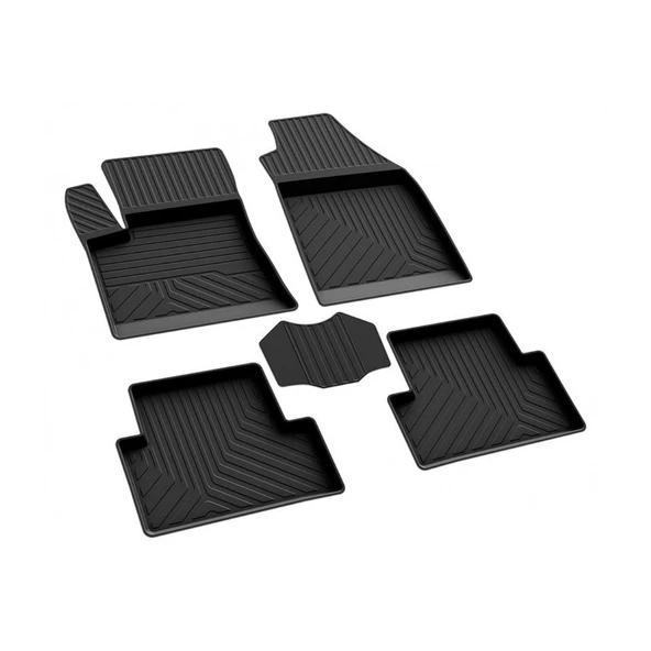 FORD CONNECT 2002-2014 4D SİYAH PASPAS ürün görseli 1