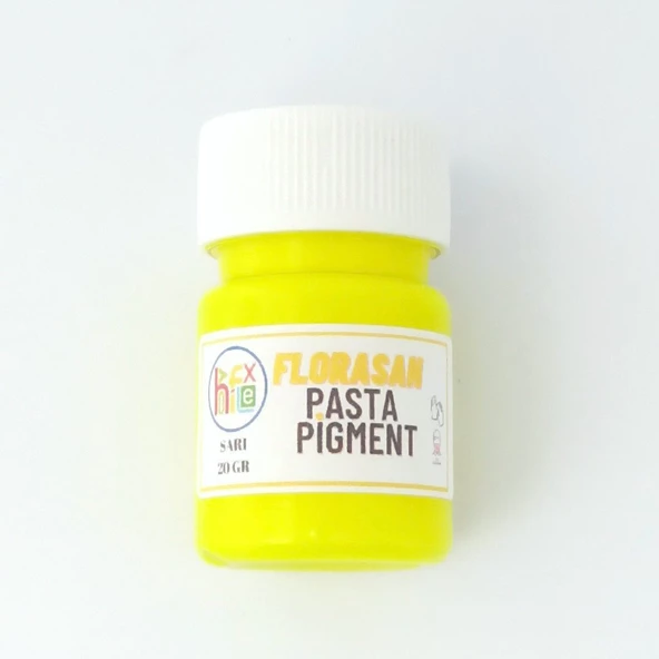 EPOKSİ REÇİNE FLORASAN PASTA PİGMENT NEON PİGMENT SARI RENK 20 GR ürün görseli 1