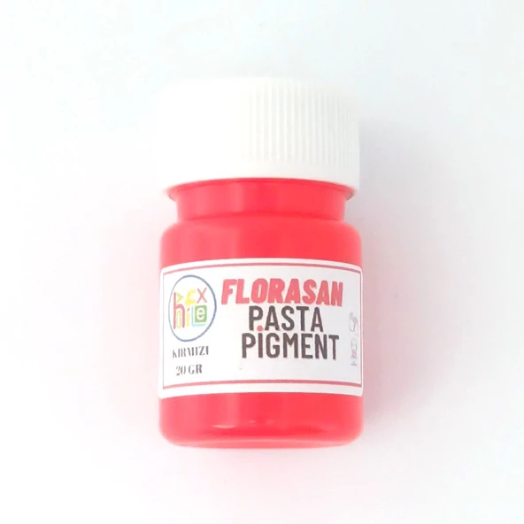 EPOKSİ REÇİNE FLORASAN PASTA PİGMENT NEON PİGMENT KIRMIZI RENK 20 GR ürün görseli 1