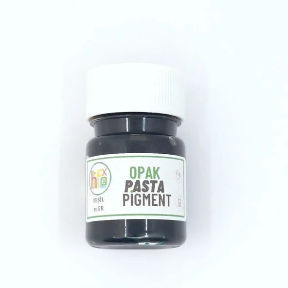 EPOKSİ REÇİNE OPAK PASTA PİGMENT BOYA YEŞİL RENK 25 GR ürün görseli 1