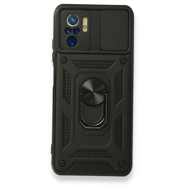Gpack Xiaomi Redmi Note 10S Kılıf Tank Aramid Sürgülü Vega YüzüklüNano ürün görseli 1