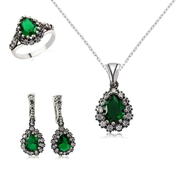 Gümüş Hürrem Sultan Bayan Set - Resim 3