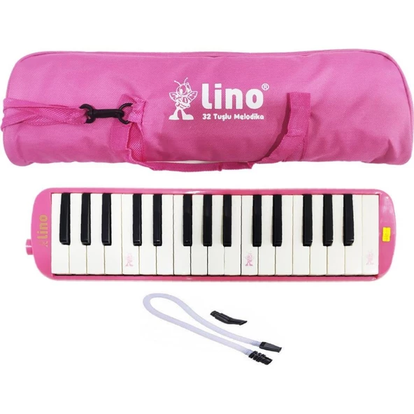 Lino 32K Bez Çantalı Melodika Pembe ürün görseli 1