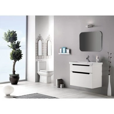 Turkuaz Cerastyle Elite Etajer Uyumlu Damlalıklı Lavabo 70*45 cm ürün görseli 1